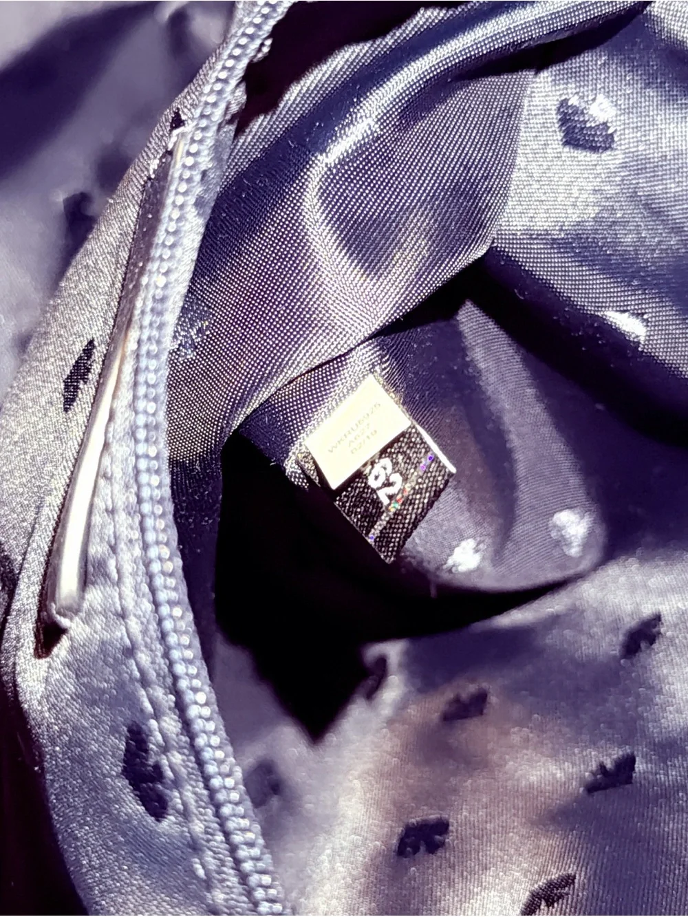 kate spade navy floral backpack with matching wallet set